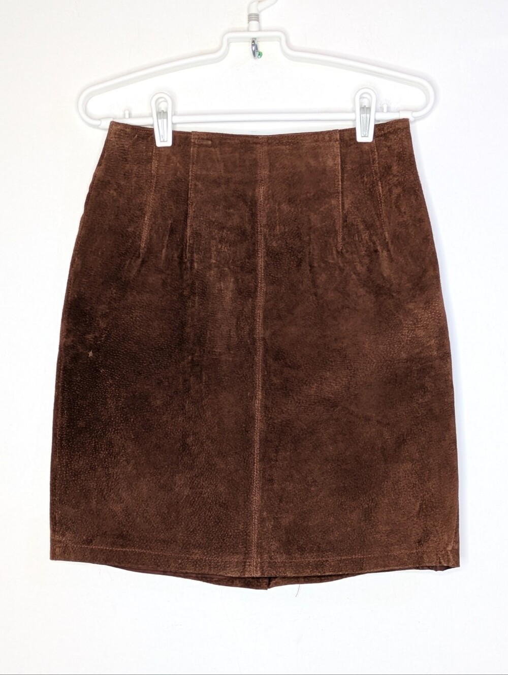 Vintage The Limited Brown Leather Skirt 8